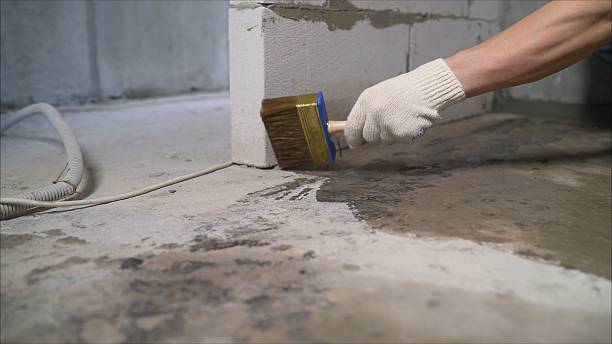 SJ Waterproofing Pros Basement Waterproofing coverage map for Marlton, NJ and surrounding area